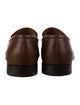 Salvatore Ferragamo Leather Monk Straps