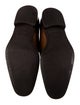 Salvatore Ferragamo Leather Monk Straps