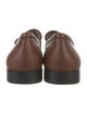 Salvatore Ferragamo Gancini Logo Leather Loafers
