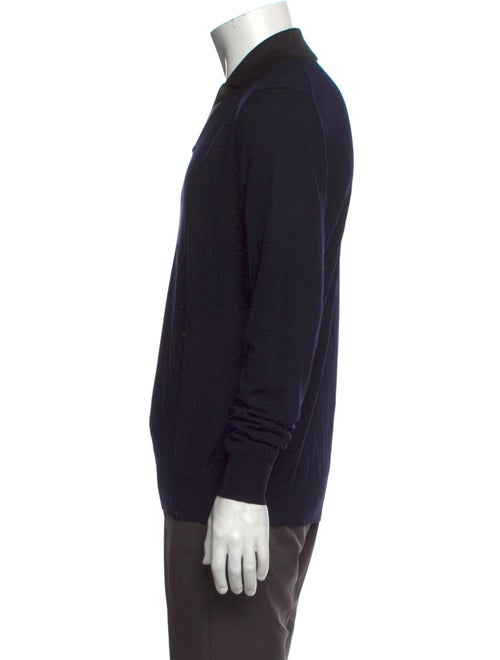 Salvatore Ferragamo Virgin Wool Long Sleeve Shirt