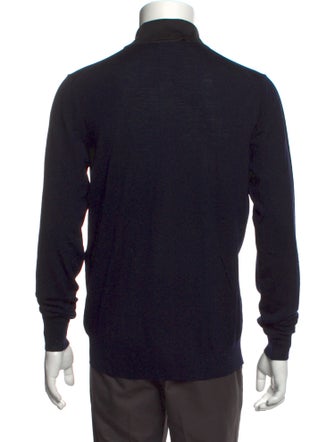 Salvatore Ferragamo Virgin Wool Long Sleeve Shirt