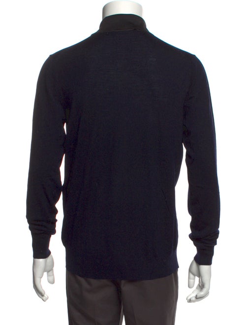 Salvatore Ferragamo Virgin Wool Long Sleeve Shirt