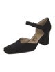 Salvatore Ferragamo Suede D'Orsay Pumps