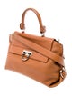 Salvatore Ferragamo Leather Top Handle Bag