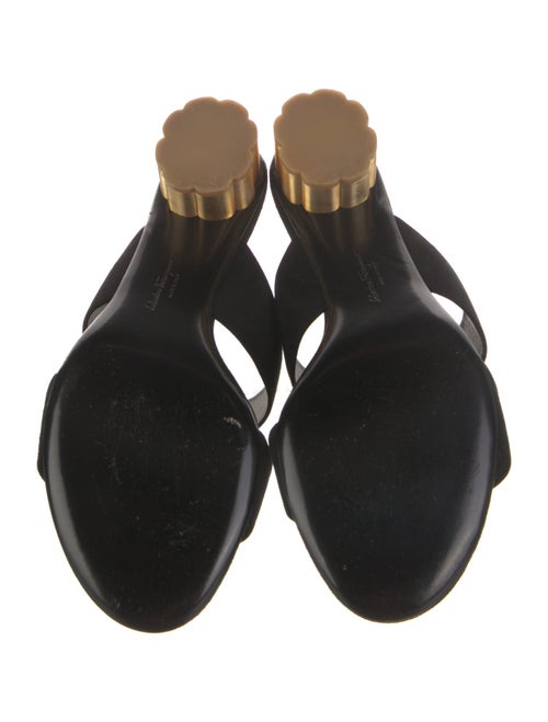 Salvatore Ferragamo Suede Slides