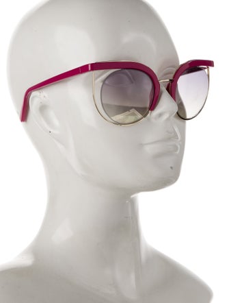 Salvatore Ferragamo Cat-Eye Gradient Sunglasses