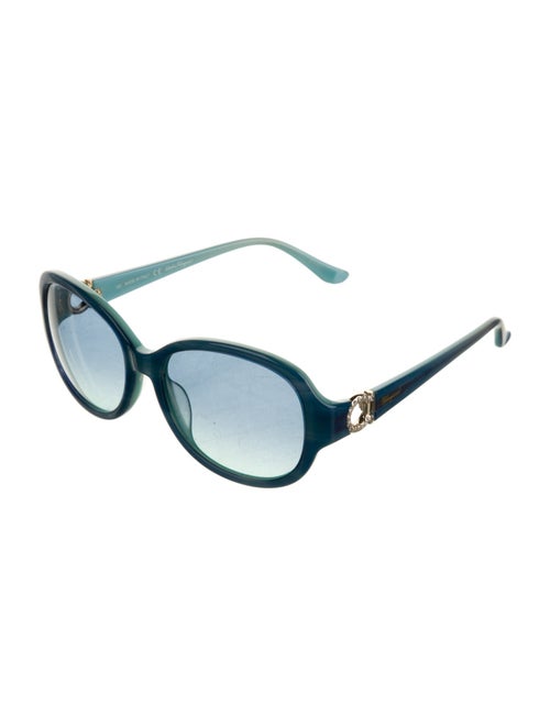 Salvatore Ferragamo Signature Logo Oversize Sunglasses