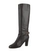 Salvatore Ferragamo Leather Riding Boots