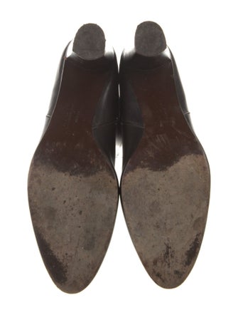 Salvatore Ferragamo Leather Riding Boots