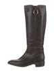 Salvatore Ferragamo Leather Riding Boots