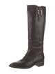 Salvatore Ferragamo Leather Riding Boots