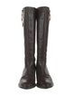 Salvatore Ferragamo Leather Riding Boots