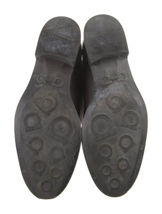 Salvatore Ferragamo Leather Riding Boots