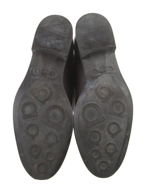 Salvatore Ferragamo Leather Riding Boots