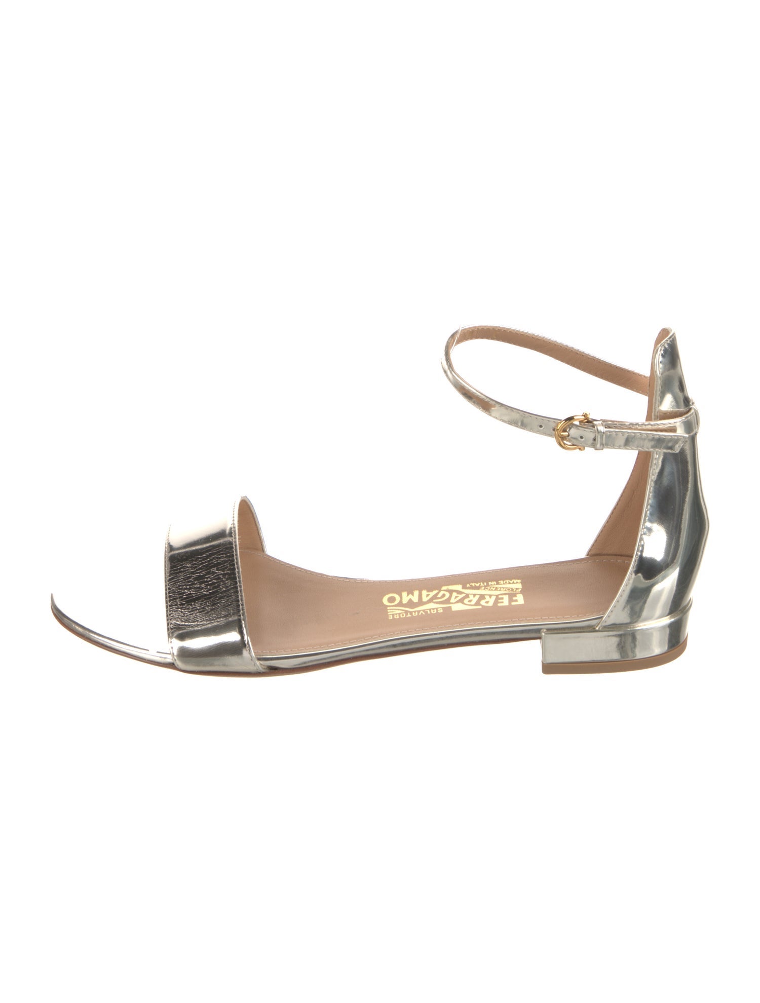 Salvatore Ferragamo Patent Leather Sandals