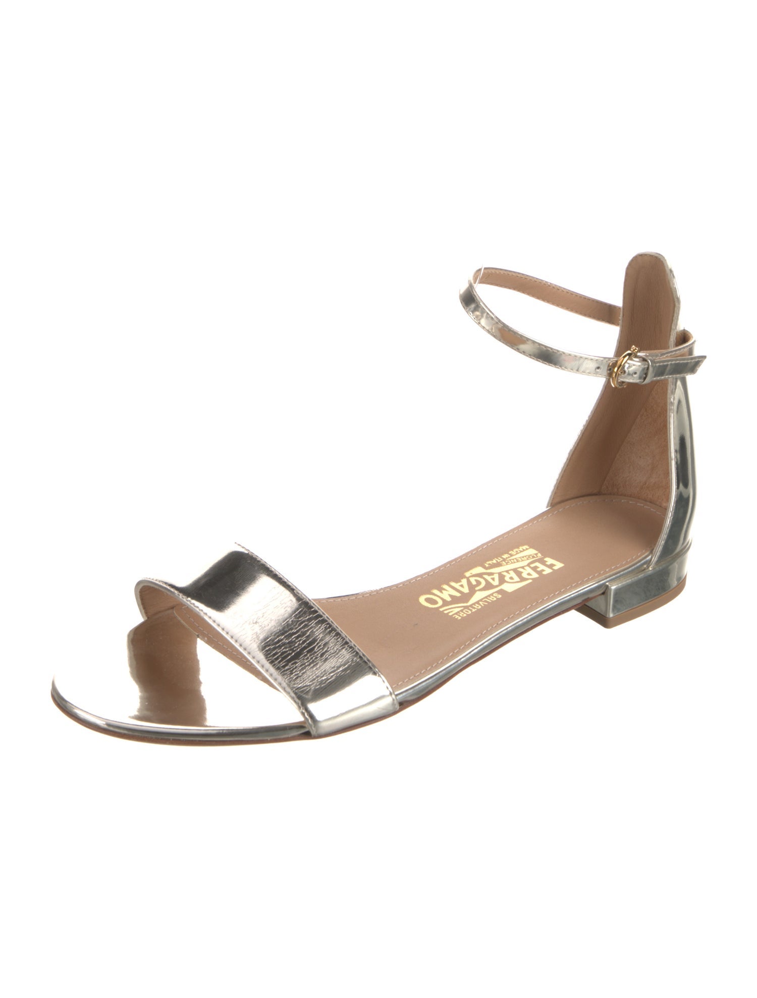 Salvatore Ferragamo Patent Leather Sandals