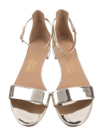 Salvatore Ferragamo Patent Leather Sandals
