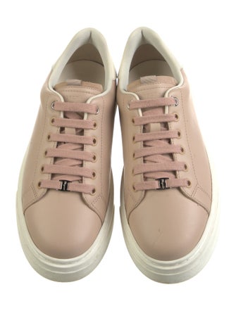 Salvatore Ferragamo Leather Sneakers
