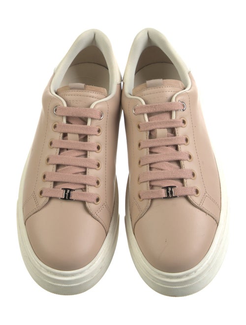 Salvatore Ferragamo Leather Sneakers