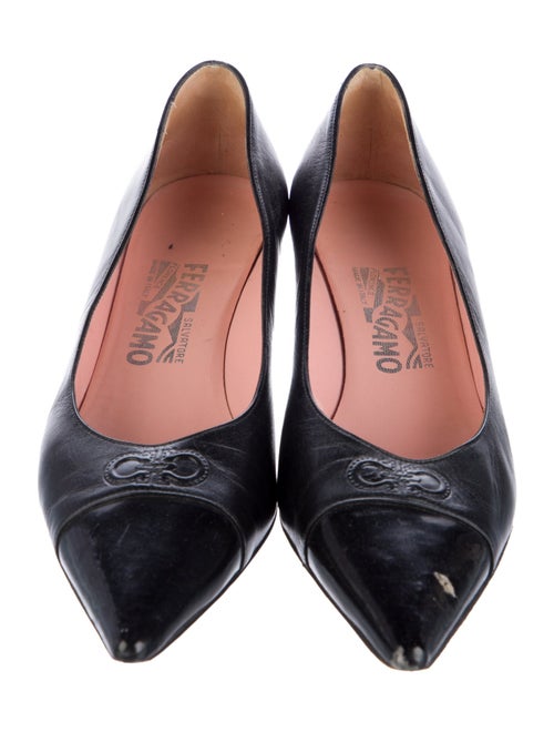Salvatore Ferragamo Leather Pumps