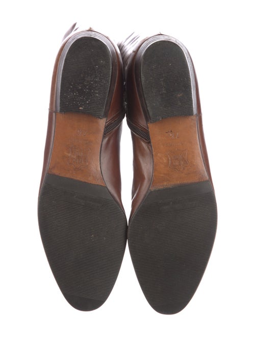 Salvatore Ferragamo Leather Riding Boots