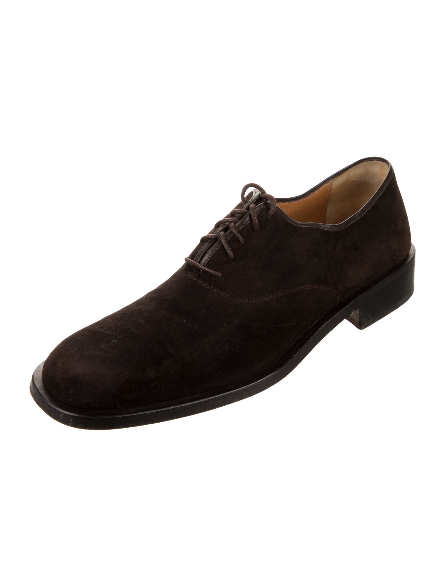 Salvatore Ferragamo Suede Oxfords