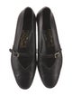 Salvatore Ferragamo Gancini Logo Leather Mary Jane Flats