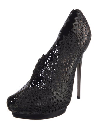 Salvatore Ferragamo Lace Pumps