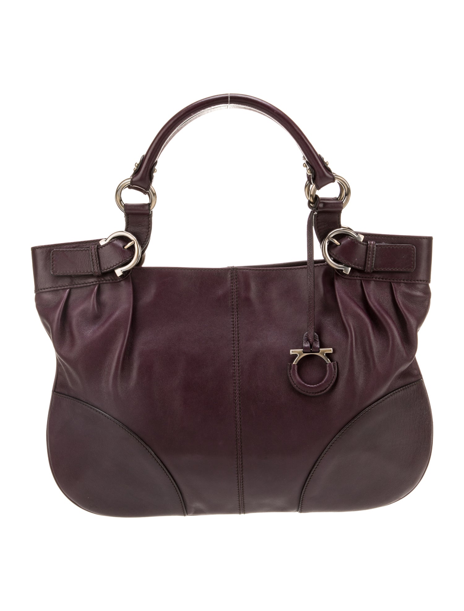 Salvatore Ferragamo Gancio Top Handle Bag