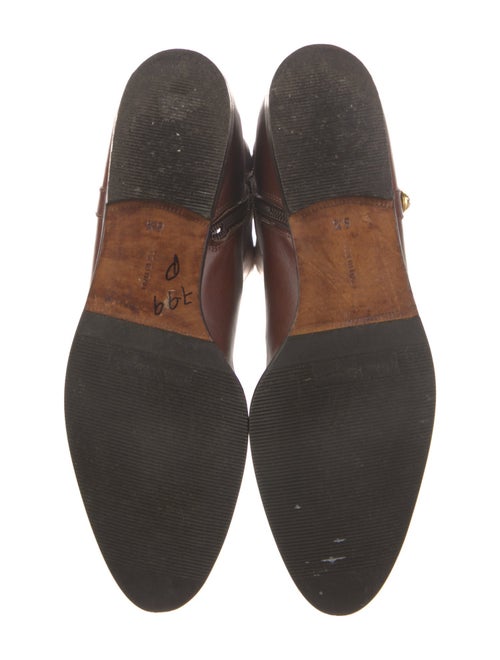 Salvatore Ferragamo Leather Riding Boots