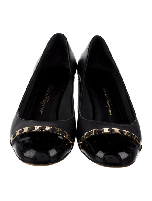 Salvatore Ferragamo Leather Pumps