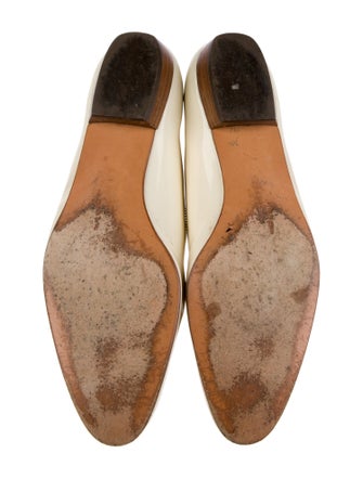 Salvatore Ferragamo Vara Bow Accent Patent Leather Flats