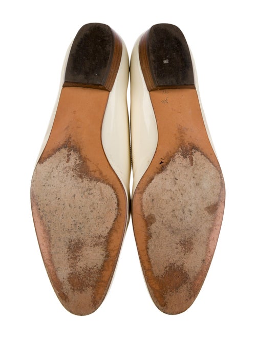 Salvatore Ferragamo Vara Bow Accent Patent Leather Flats