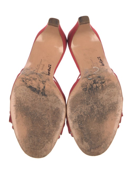 Salvatore Ferragamo Gancini Logo Studded Accents Slides