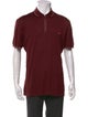 Salvatore Ferragamo Collar Short Sleeve Polo Shirt