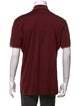 Salvatore Ferragamo Collar Short Sleeve Polo Shirt