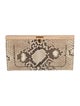 Salvatore Ferragamo Snakeskin Clutch