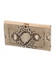 Salvatore Ferragamo Snakeskin Clutch