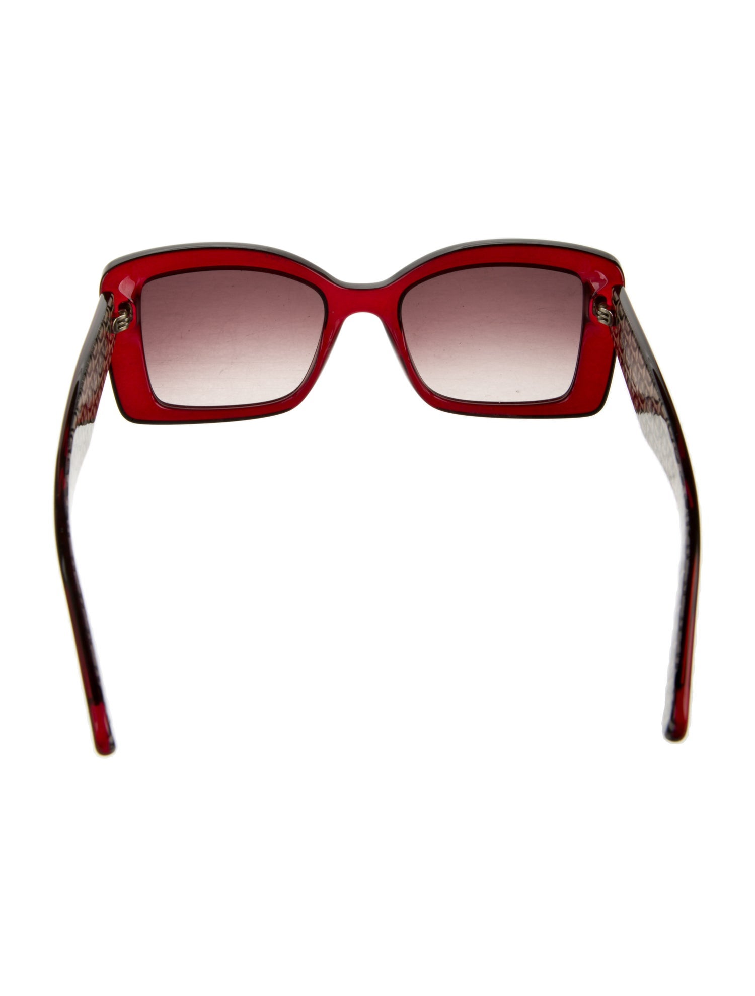 Salvatore Ferragamo Square Gradient Sunglasses