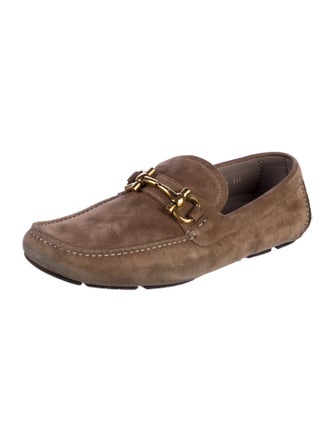 Salvatore Ferragamo Suede Moccasins