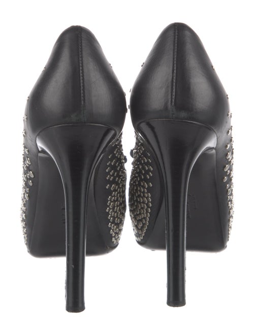 Salvatore Ferragamo Vara Bow Accent Leather Pumps