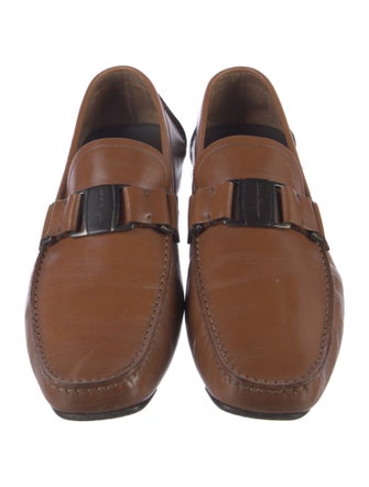 Salvatore Ferragamo Leather Drivers