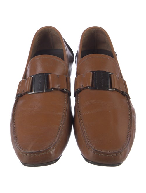 Salvatore Ferragamo Leather Drivers