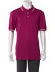 Salvatore Ferragamo Gancini Logo Collar Polo Shirt