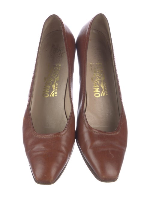 Salvatore Ferragamo Leather Pumps