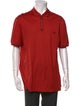 Salvatore Ferragamo Collar Short Sleeve Polo Shirt