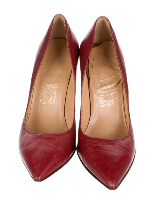 Salvatore Ferragamo Leather Pumps