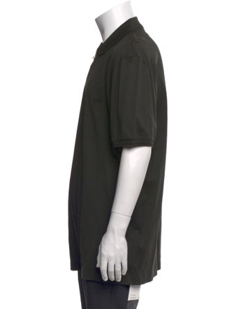 Salvatore Ferragamo Collar Short Sleeve Polo Shirt