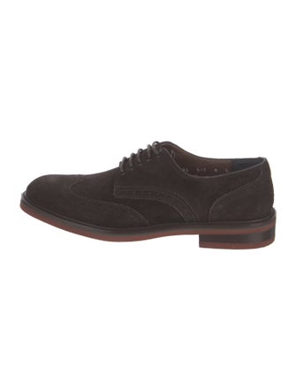 Salvatore Ferragamo Suede Derby Shoes