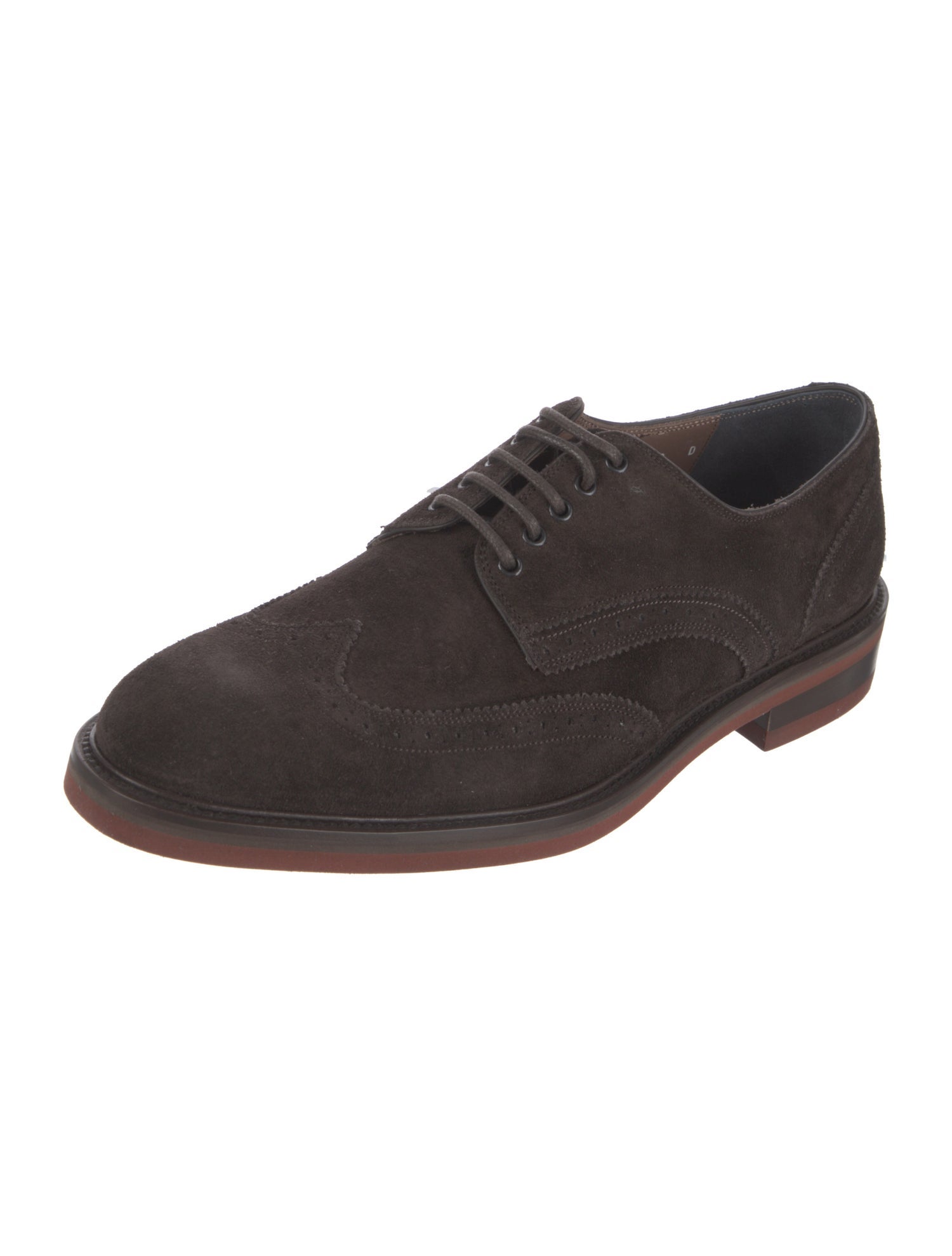 Salvatore Ferragamo Suede Derby Shoes
